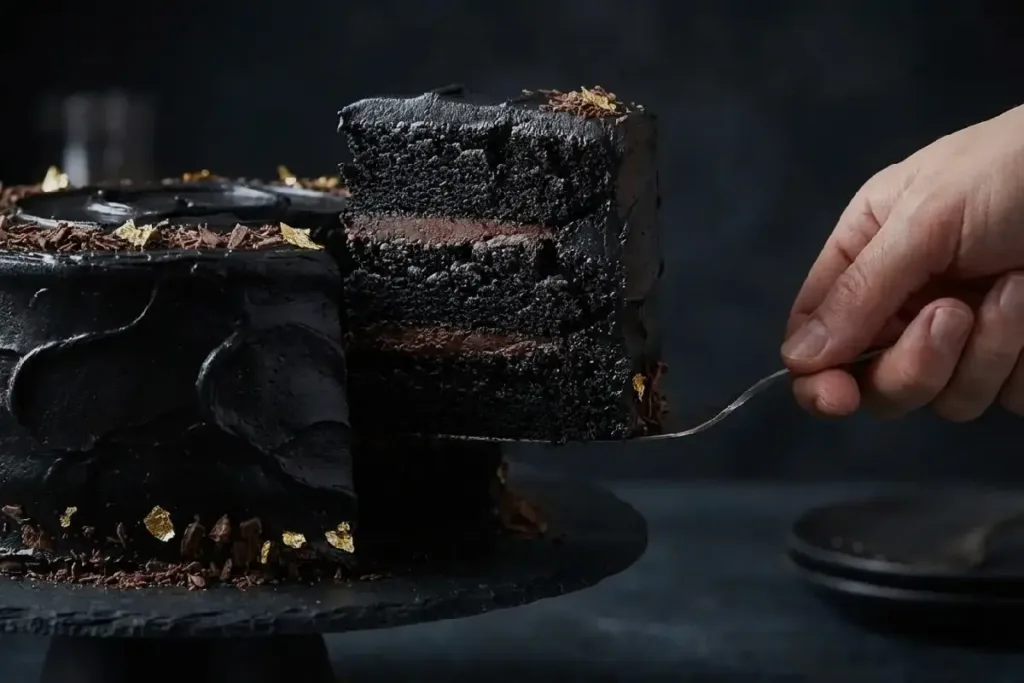 Black Velvet Cake for Night Lovers (Dark, Dreamy, Moist) Black Velvet Cake Black Velvet Cake for Night Lovers (Dark, Dreamy, Moist) Black Velvet Cake