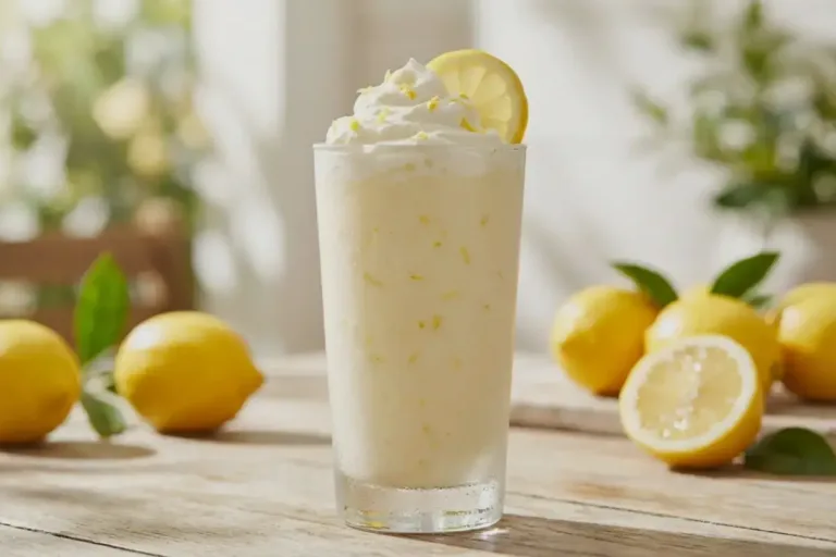 Frosted Lemonade (Creamy, Refreshing & Perfect for Summer!) Pineapple Mango Smoothie
