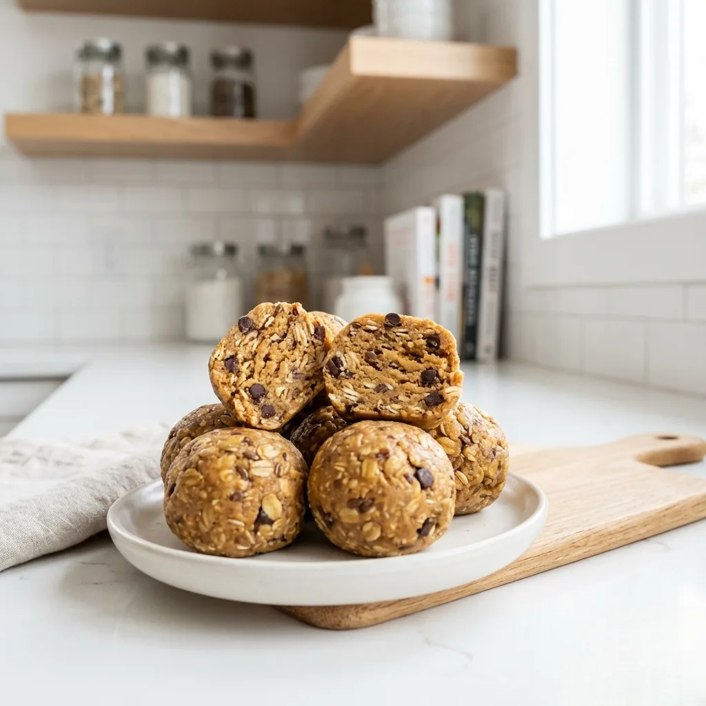 Healthy Snacks On the Go stacked on a plate