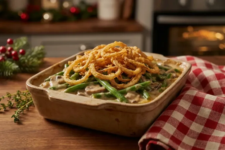 Campbell's Green Bean Casserole – Simple, Nostalgic, Ready Fast