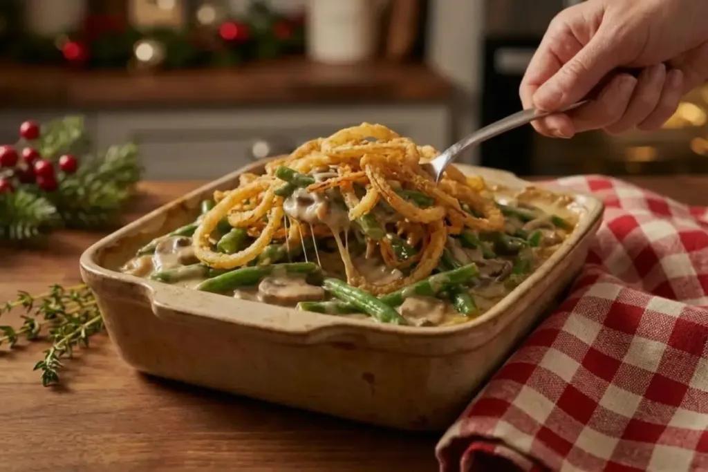 Campbell's Green Bean Casserole – Simple, Nostalgic, Ready Fast Campbell's Green Bean Casserole