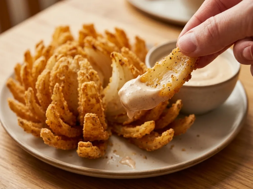 Easy Blooming Onion in Air Fryer Air Fryer Blooming Onions