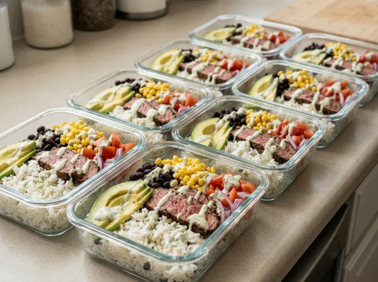 Cilantro Lime Steak Bowls Baked Boursin Chicken