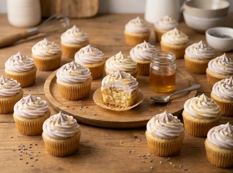 Lavender Honey Cupcakes Strawberry Shortcake Cups