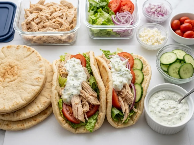Slow Cooker Chicken Gyros Maple Dijon Chicken Bowl