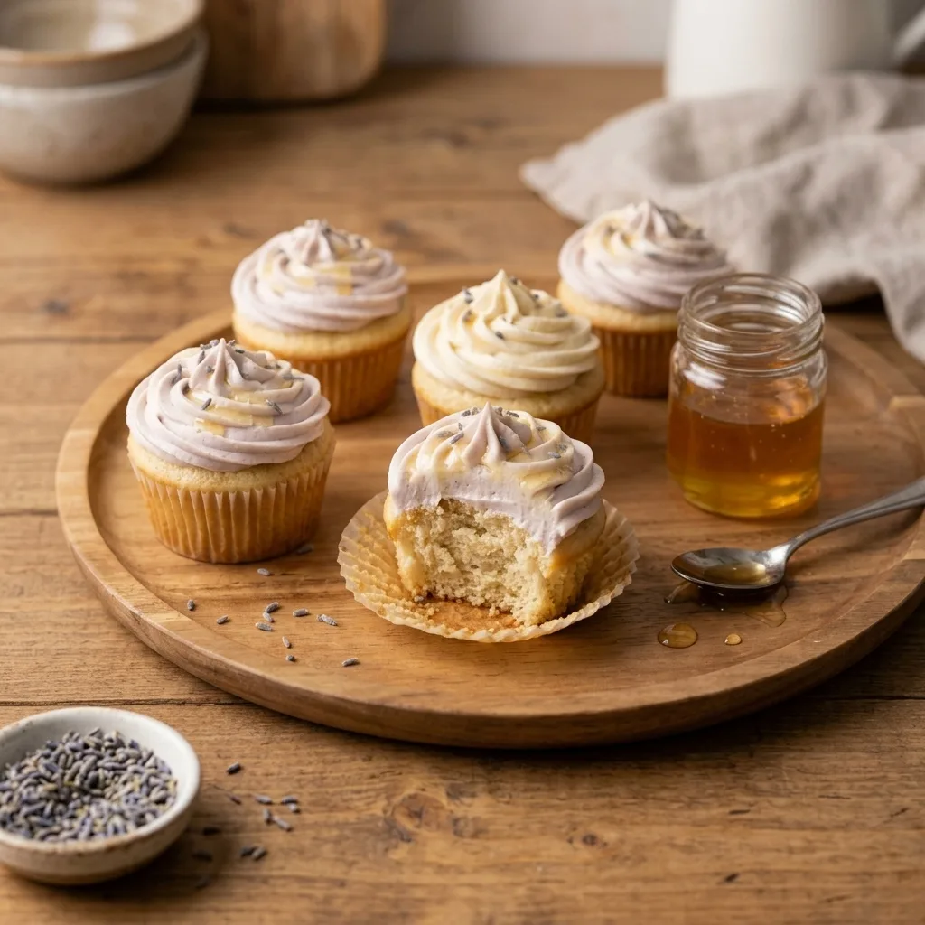 Lavender Honey Cupcakes Lavender Honey Cupcakes