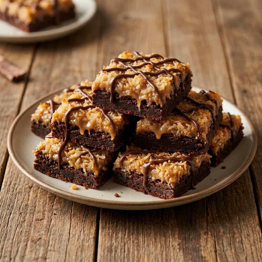 Samoa Brownies Samoa Brownies Samoa Brownies Samoa Brownies