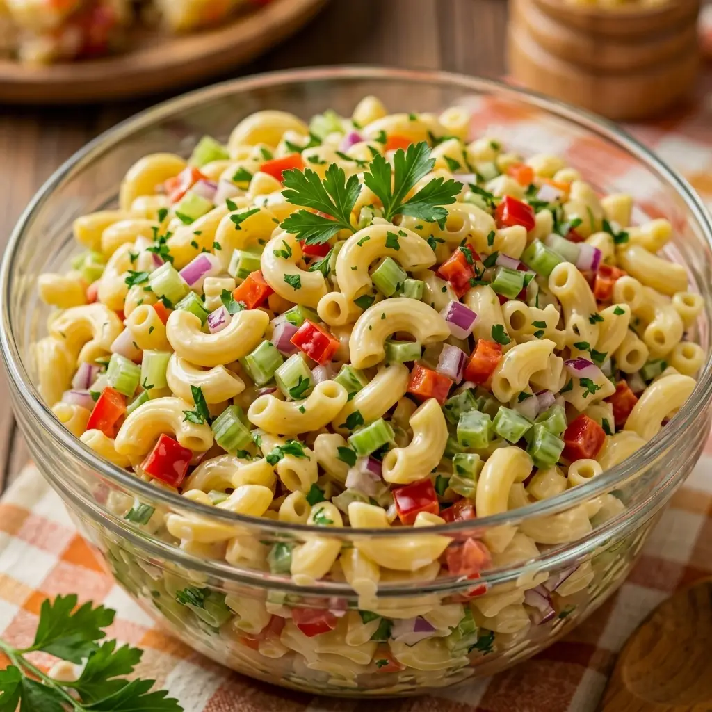 Classic Macaroni Salad with Creamy Picnic Flavor Classic Macaroni Salad Classic Macaroni Salad with Creamy Picnic Flavor Classic Macaroni Salad