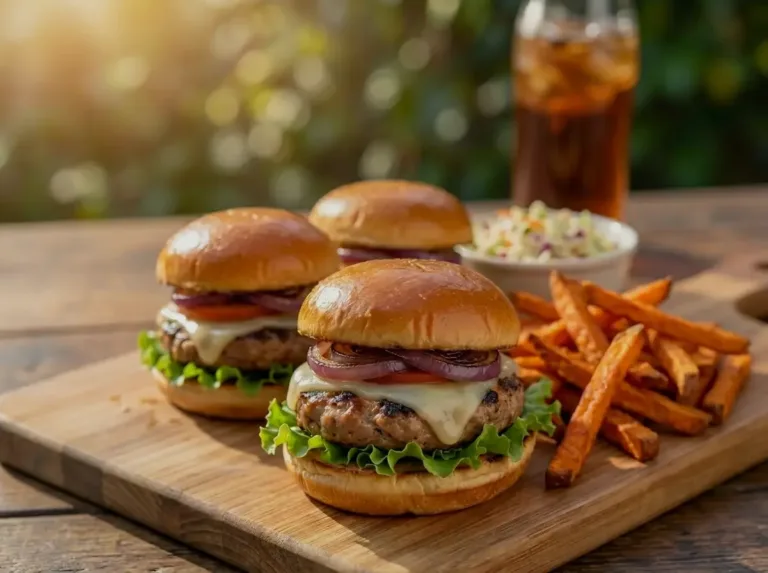 Turkey Burger Sliders for Summer Cookouts Maple Dijon Chicken Bowl