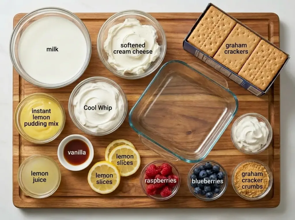 Lemon Icebox Cake with Cool Creamy Layers Lemon Icebox Cake Lemon Icebox Cake with Cool Creamy Layers Lemon Icebox Cake