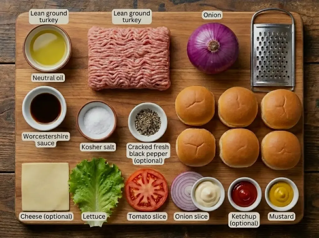 Turkey Burger Sliders for Summer Cookouts Turkey Burger Sliders