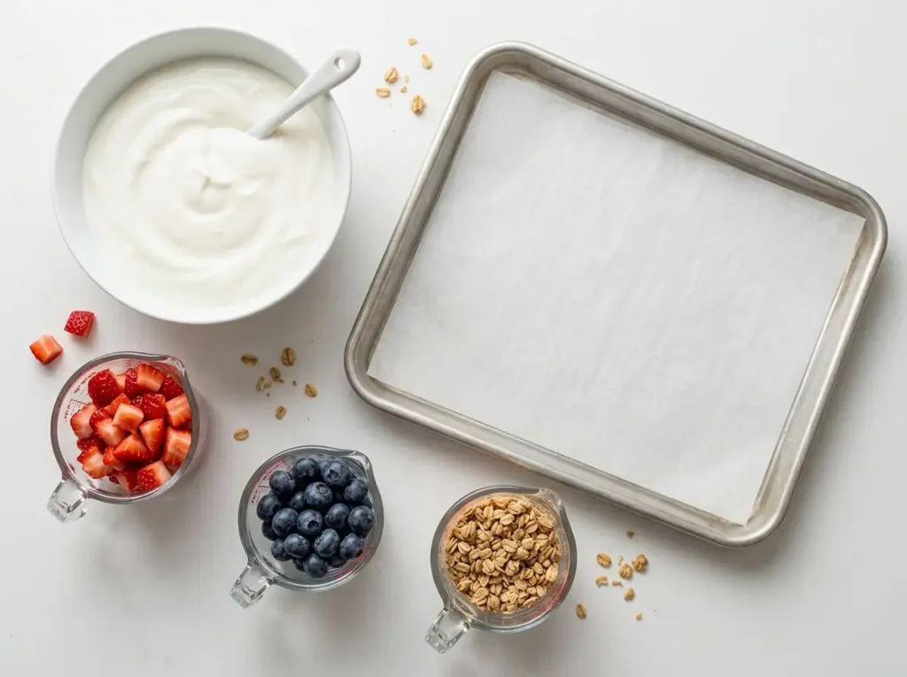 Frozen Yogurt Bark for Busy Nights Frozen Yogurt Bark Frozen Yogurt Bark for Busy Nights Frozen Yogurt Bark