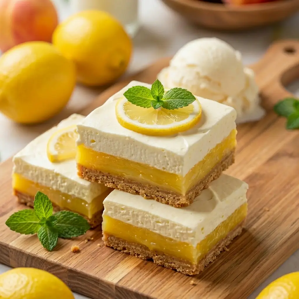 Lemon Icebox Cake with Cool Creamy Layers Lemon Icebox Cake Lemon Icebox Cake with Cool Creamy Layers Lemon Icebox Cake