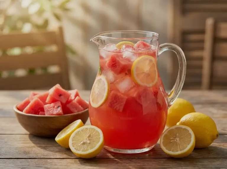 Watermelon Lemonade with Fresh Citrus Flavor Pineapple Mango Smoothie